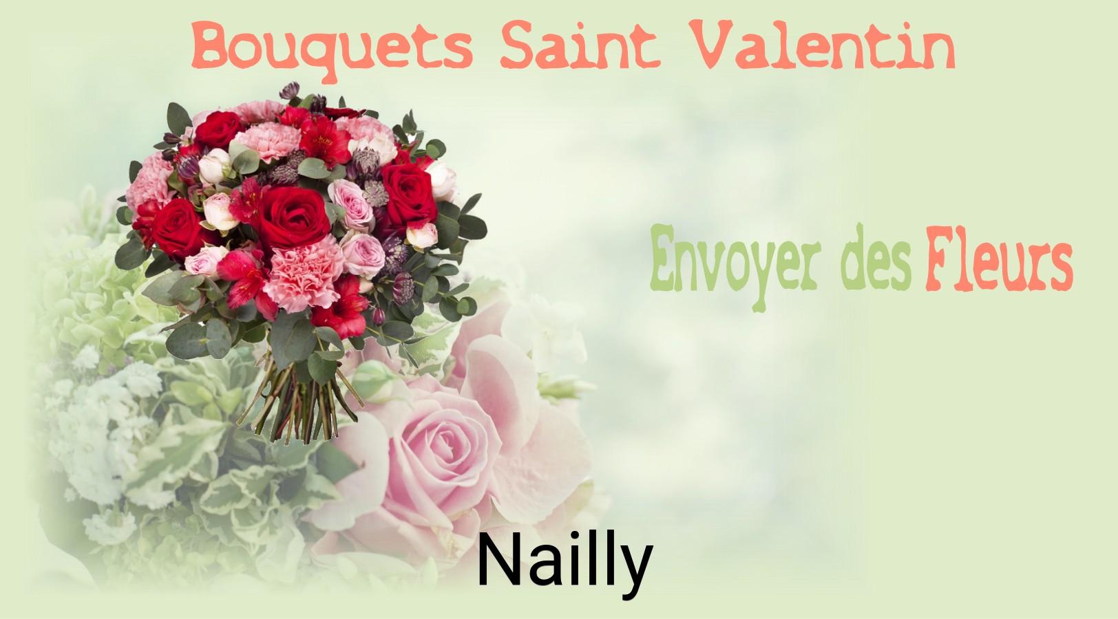 Roses de Saint-Valentin livrées à Nailly